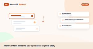 From Freelance Content Writer to SEO Specialist: My Real Story