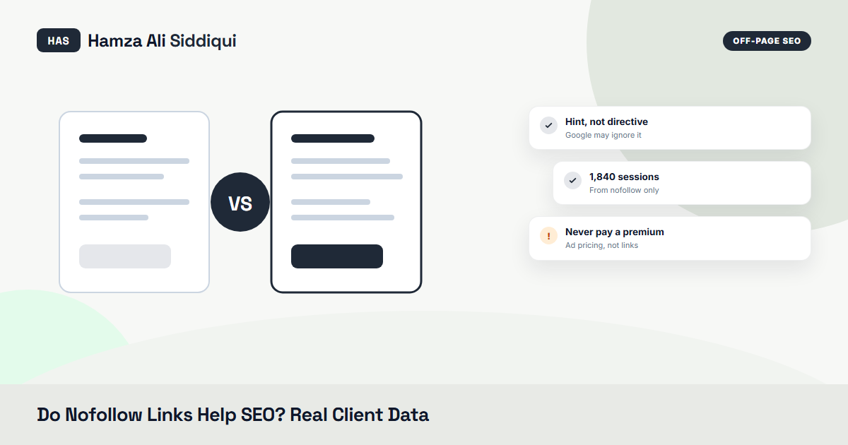 Do nofollow links help SEO