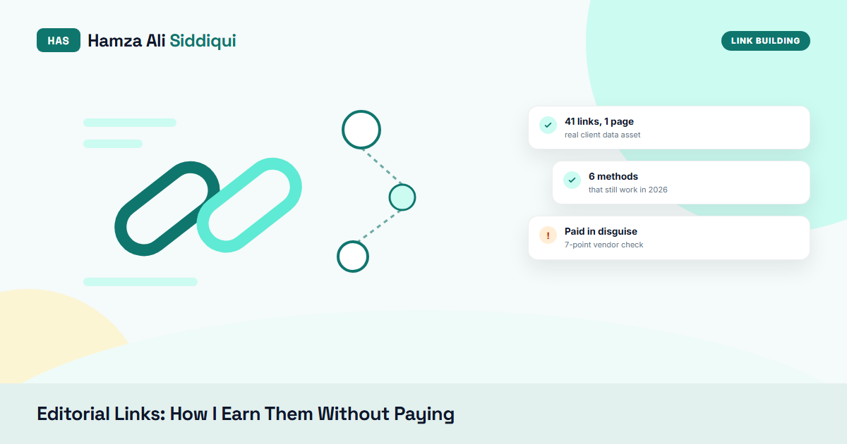 Editorial Links: How I Earn Them Without Paying