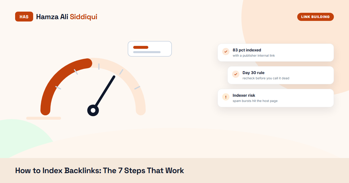 How to Index Backlinks: The 7 Steps That Work