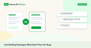 Link Building Packages in 2026: What Each Price Tier Actually Buys