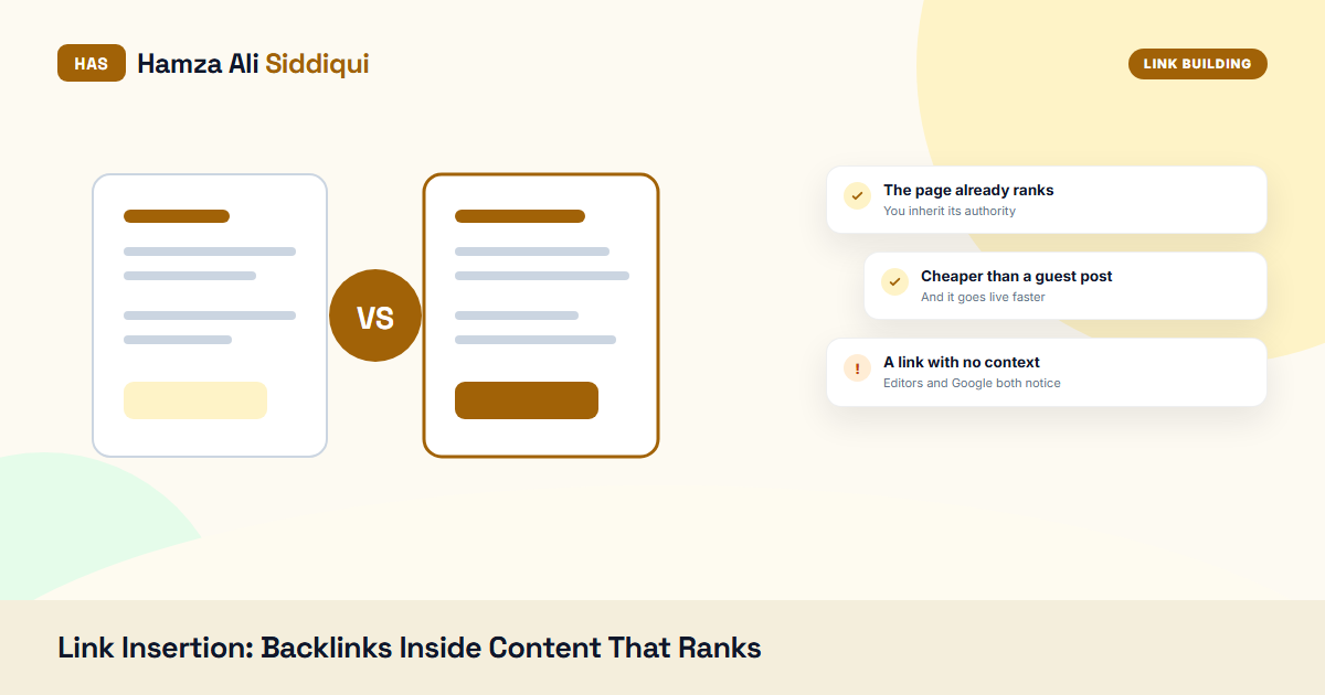 Link Insertion in 2026: How to Get Backlinks Inside Content That Already Ranks