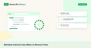 Nofollow Internal Links: When to Use Them and When to Remove Them