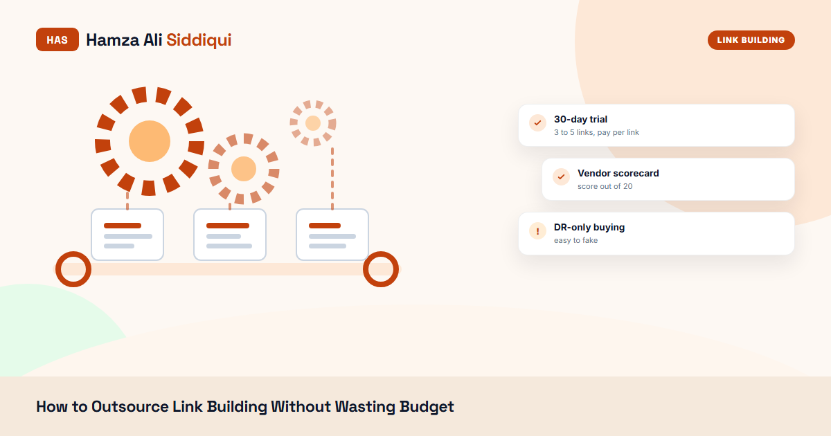 How to Outsource Link Building Without Wasting Your Budget